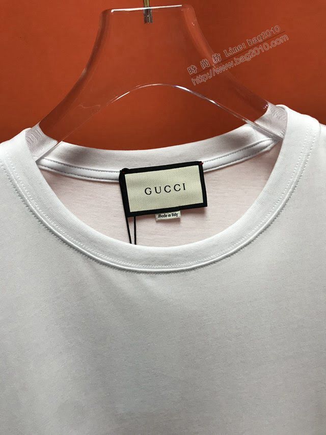 Gucci男T恤 2020新款短袖衣 男女同款 最高品質 古奇女款短袖  tzy2561